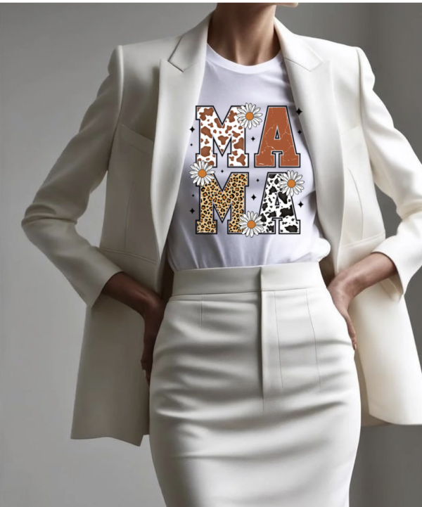 MAMA animal print 012 classy and sassy Mom-Mommy Mother MaMa